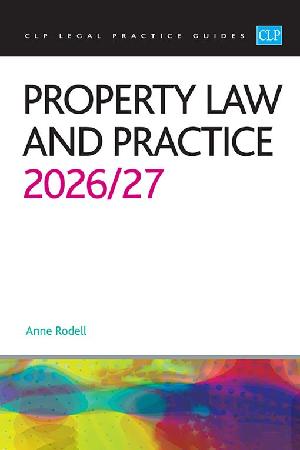 Property Law and Practice 2026/27: Legal Practice Course Guides (LPC) (ePub eBook)